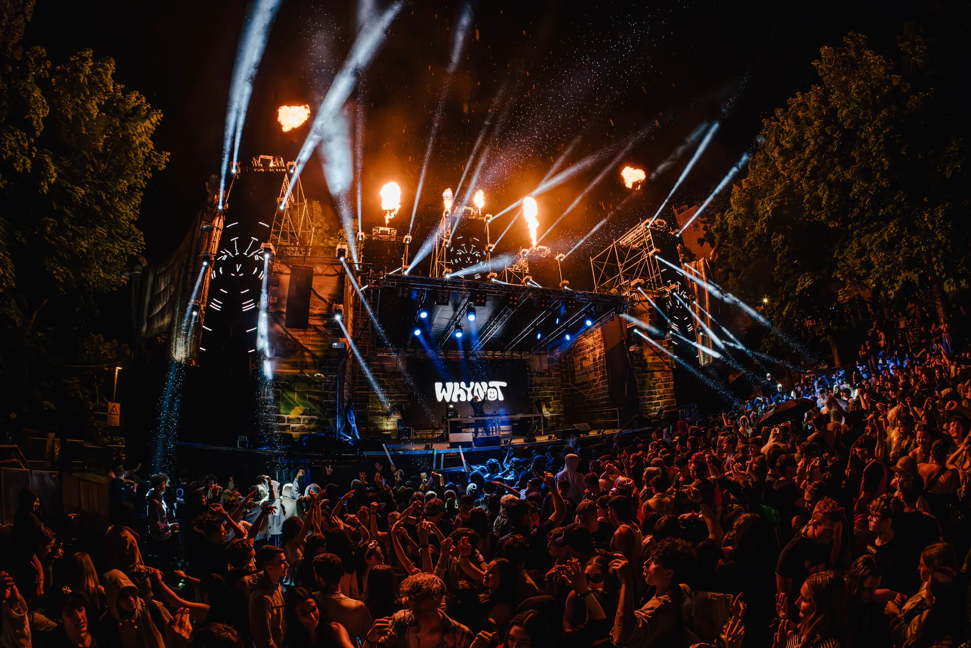 Crazy Castle crowd first